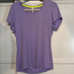 Under Armour Purple Dry Fit Short Sleeve Tee